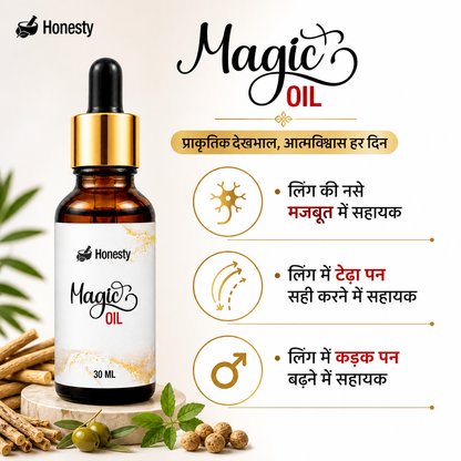 Magic Oil - Natural Men’s Massage Oil